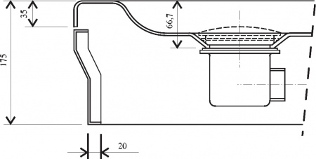 ����� ��� ������� Ravak Standard 90 ����