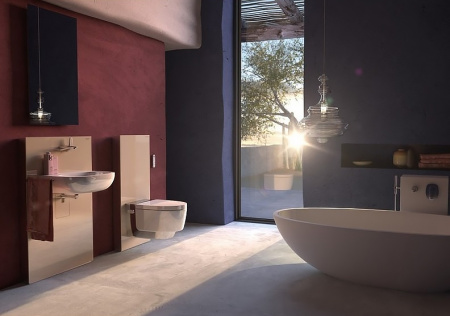 ������ ��������� Geberit AquaClean Mera Comfort 146.214.21.1 � �������� �������� �������, ��������� ����