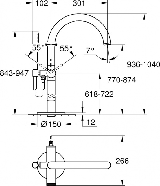 ��������� Grohe Atrio New 32653GL3 ���������, �������� �������