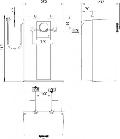 ��������������� Stiebel Eltron ESH 5 U-N Trend + tap �� ����������