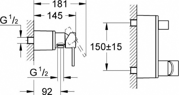  Grohe Allure 32846000  