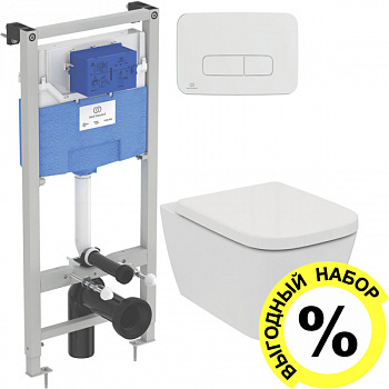 �������� Ideal Standard ���� ��� ������� T461401 + ������-������� T468301 + ������� ����������� R027767 + ������ ����� R0124AA ����