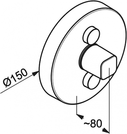 ��������� Kludi Push 386120538 ��� ����