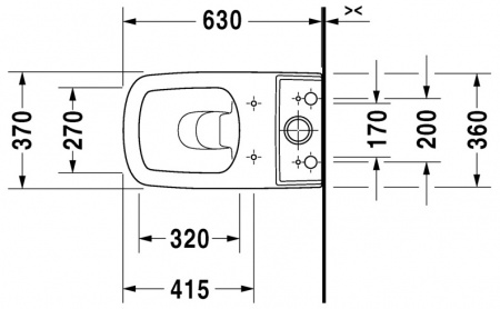 ������-������� Duravit DuraStyle 215509