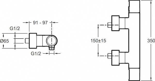 ��������� Jacob Delafon Composed E73164-CP ��� ����