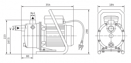 ������������� ����� Wilo Jet WJ 202-EM