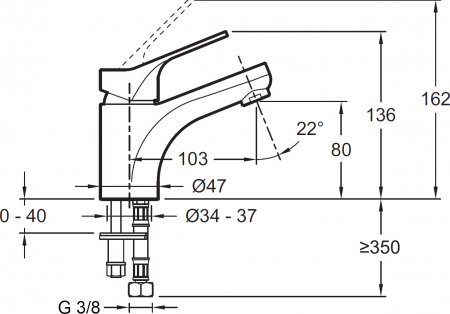 ��������� Jacob Delafon Brive E75762-CP ��� ��������