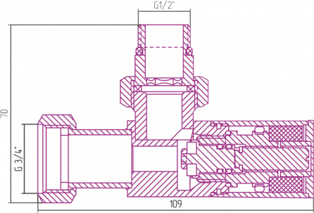 ������� ������� 00-1400-1234 G 1/2" �� � G 3/4" ��, �������