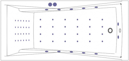 ��������� ����� Excellent Palace WAEX.PAL17.NANO 170x75