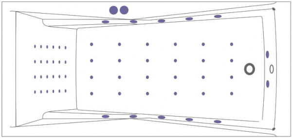 ��������� ����� Excellent Palace WAEX.PAL17.NANO 170x75
