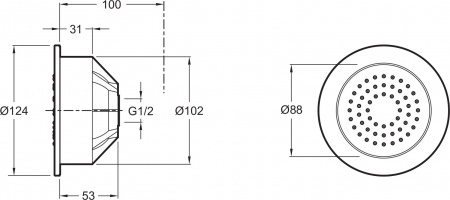 ������� �������� Jacob Delafon Watertile E8014-CP