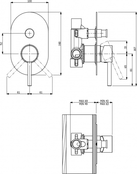��������� Villeroy & Boch Dawn TVS10600300061 � ���������� ������, ��� ����� � �����