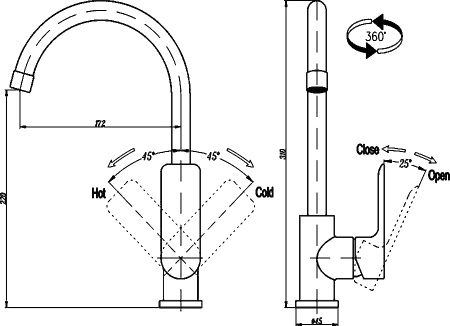��������� Triton ������ 14605W-D125 ��� �������� �����