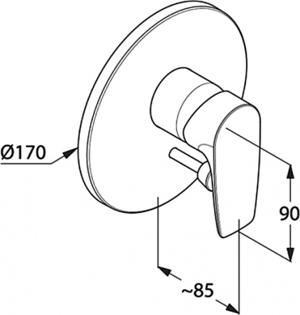 ��������� Kludi Pure&Solid 346500575 ��� ����� � �����
