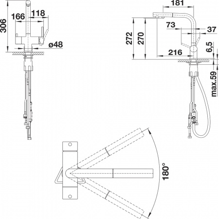 ��������� Blanco Fontas-S II 525198 ��� �������� �����