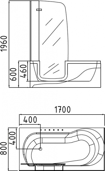��������� ����� Gemy G9246 B L 170x80