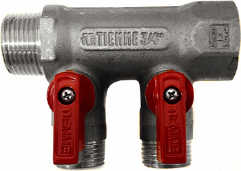 ��������� Tiemme 1/2" � 3/4", ��������������, 2 ������ ����� �������