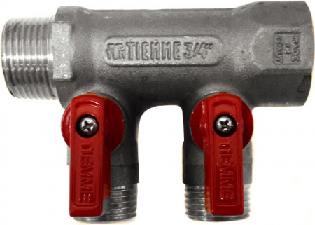 ��������� Tiemme 1/2" � 3/4", ��������������, 2 ������ ����� �������