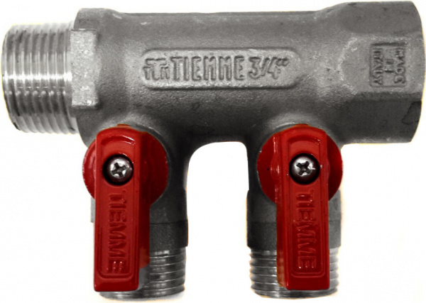 ��������� Tiemme 1/2" � 3/4", ��������������, 2 ������ ����� �������