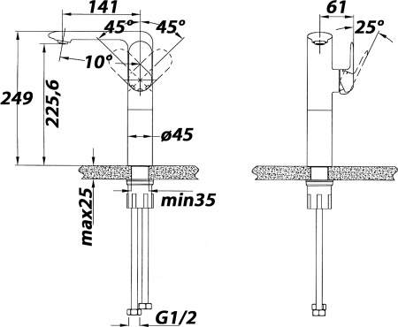 ��������� BelBagno Ferrano FER LMC CRM ��� ��������