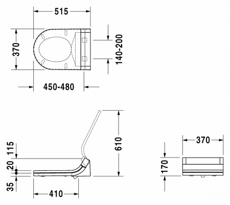 ������-������� Duravit Starck SensoWash 610000