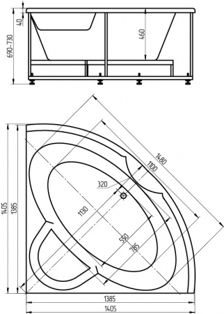 ��������� ����� ������� ������� � 1 POL1-0000030 140x140 ��������� ������