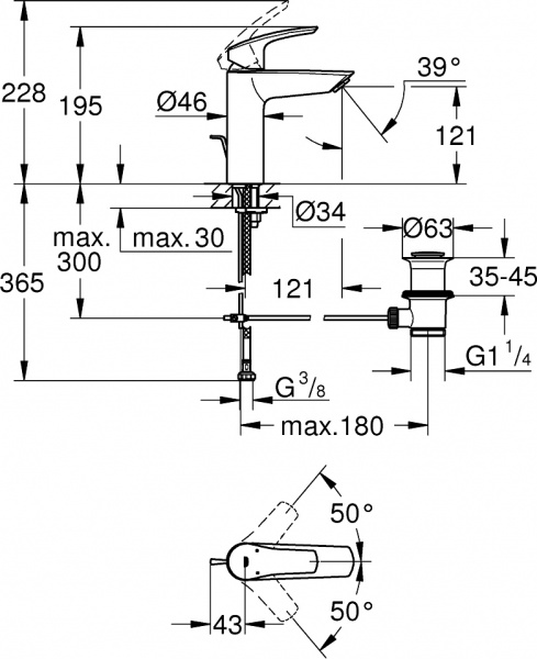��������� Grohe Eurosmart 23322003 ��� ��������