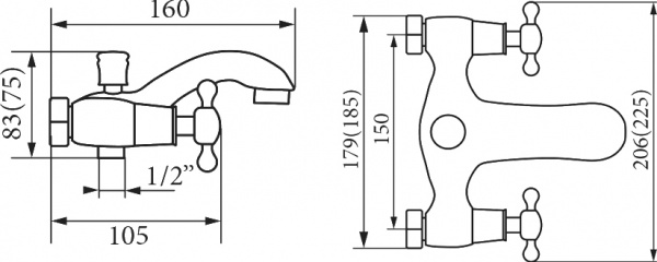 ��������� Veragio Agatha VR.AGT-3702.CR ��� ����� � �����, ����