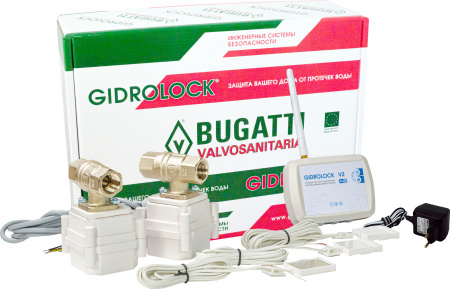 ������� ������ �� �������� Gidrolock Wi-Fi Bugatti 1/2"