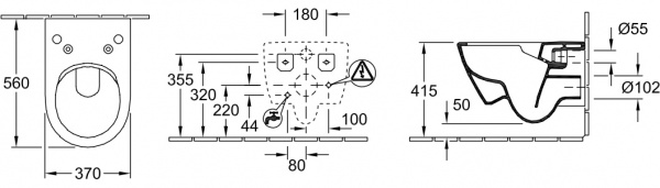 ������ ��������� Villeroy & Boch Subway 2.0 5614R5R1