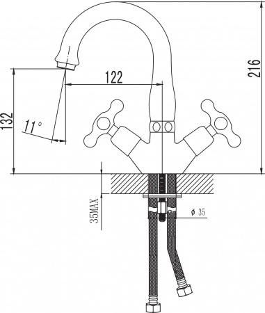 ��������� Elghansa Retro Chrome 1900754 ��� ��������