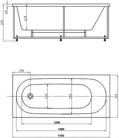 ��������� ����� ������� ������ OBR170-0000027 170x70