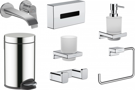 �������� ��������� Hansgrohe Vivenis + ����� ����������� ��� ������, 7 ���������, ����