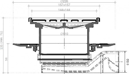 ������� ���� Pestan Confluo Standard Plate 8 13702560 15�15 ��, ����