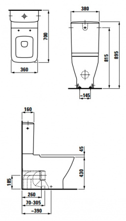 ������-������� Laufen Palace 8.2470.6.000.000.1