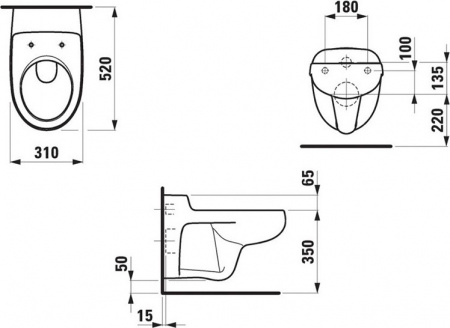 ������ ��������� Laufen Florakids 8.2003.1.000.000.1