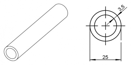 ����� �� ������� ����������� Rehau Rautitan pink 25x3,5 (������: 6 �)