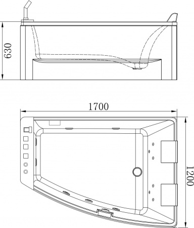 ��������� ����� Orans BT-65100 XR 170x120