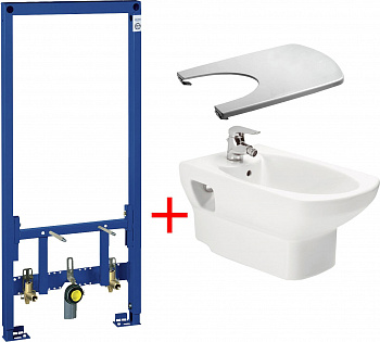 ��������  ���� ��������� Roca Dama Senso 357515000 + ������� ����������� ��� ���� Grohe Rapid SL 38553001