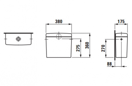����� ��� ������� Laufen Pro 8.2695.0.000.278.1