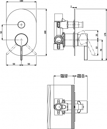 ��������� Villeroy & Boch Dawn TVS10600400061 � ���������� ������, ��� ����� � �����