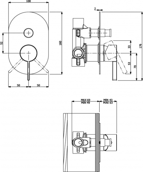 ��������� Villeroy & Boch Dawn TVS10600400061 � ���������� ������, ��� ����� � �����