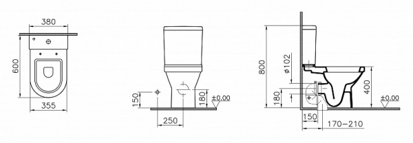 ������-������� VitrA S50 9798B003-7200