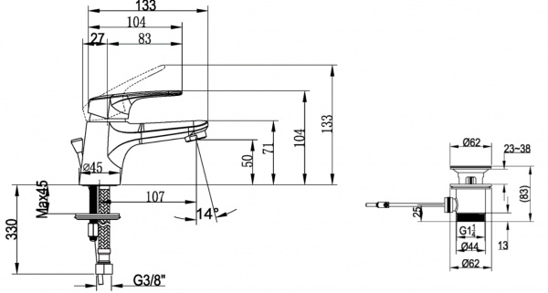 ��������� Villeroy & Boch O.novo Start TVW10514111061 ��� ��������