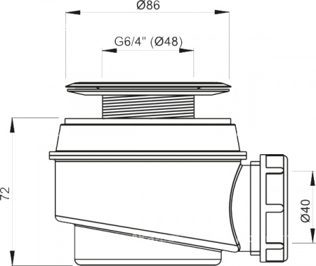 ����� ��� ������� AlcaPlast A46-60