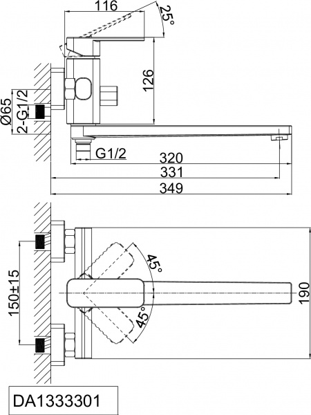 ��������� D&K Altportel Rhein DA1333301 �������������