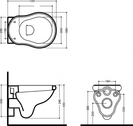 ������ ��������� Kerasan Retro 101501