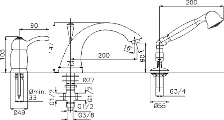 ��������� Migliore Lem Swarovski ML.LEM-1950K.BR �� ���� �����, ������