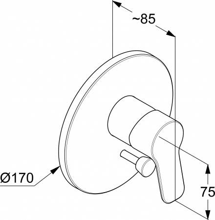 ��������� Kludi Pure&Easy 376500565 ��� ����� � �����