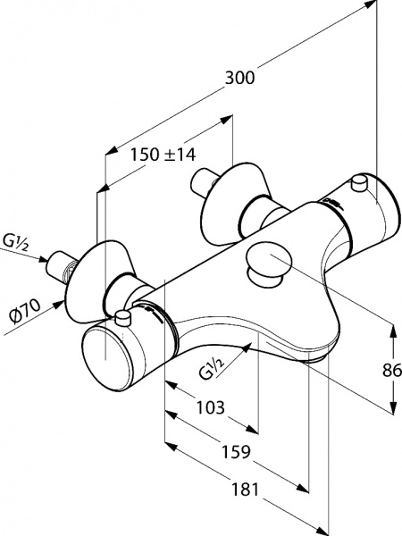 ��������� Kludi Ambienta 534010538 ��� ����� � �����